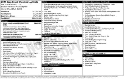 2024 Jeep Grand Cherokee L Altitude 4x4