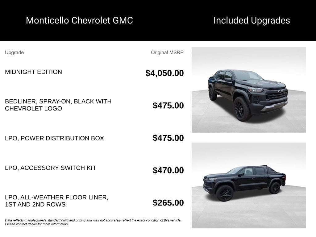 2025 Chevrolet Colorado Trail Boss