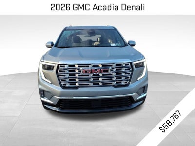 2026 GMC Acadia Denali