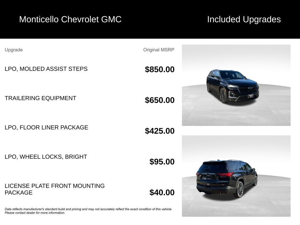 2022 Chevrolet Traverse RS