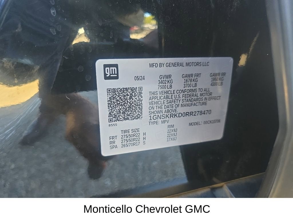 2024 Chevrolet Tahoe RST