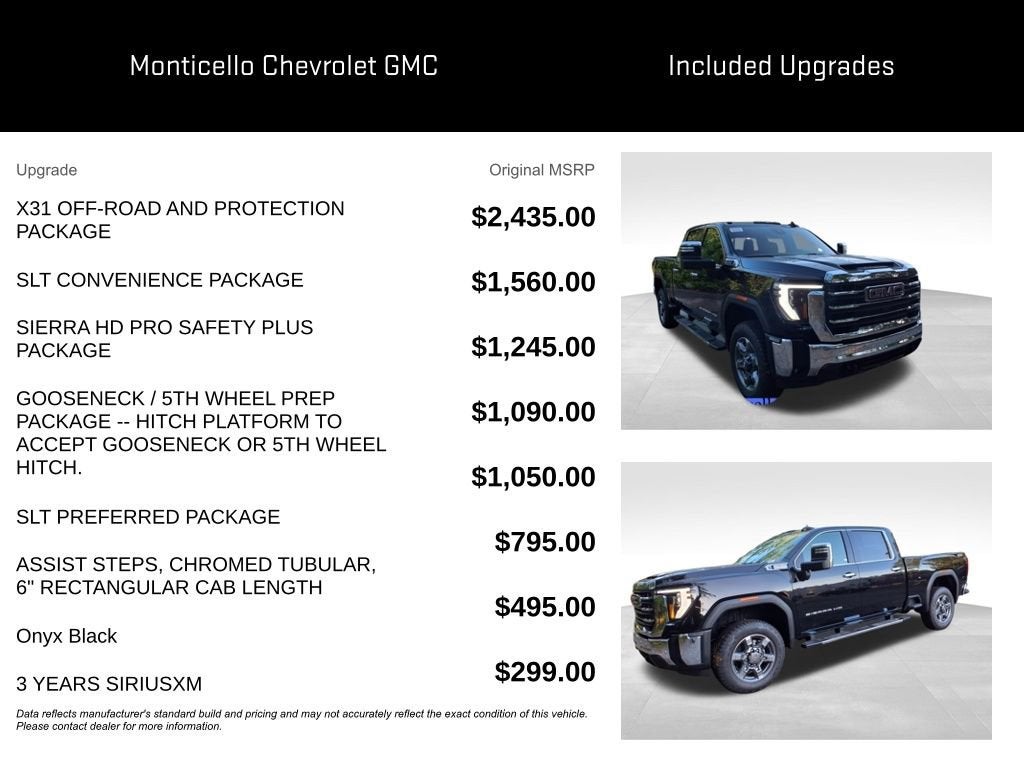 2025 GMC Sierra 2500 HD SLT