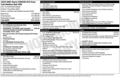 2025 GMC Sierra 2500 HD AT4