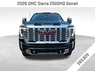 2026 GMC Sierra 2500 HD Denali