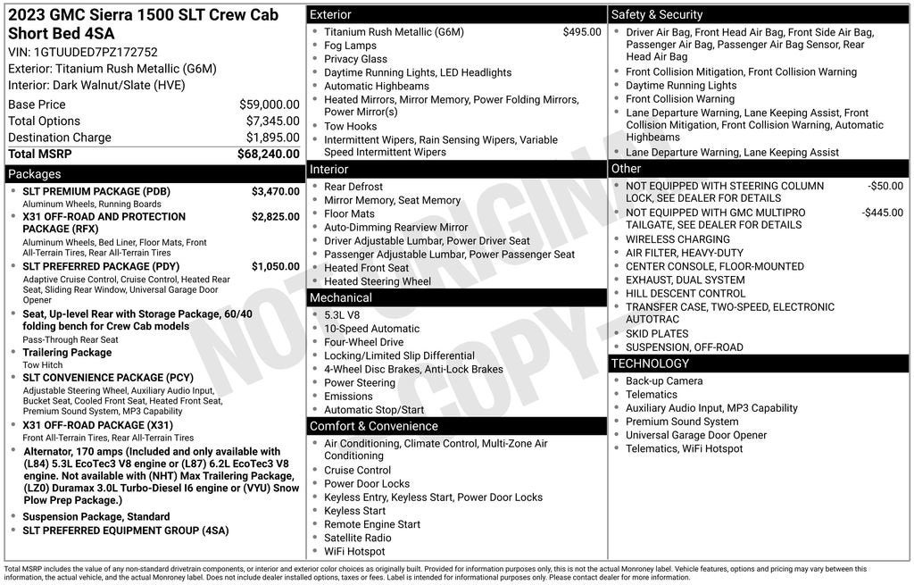 2023 GMC Sierra 1500 SLT