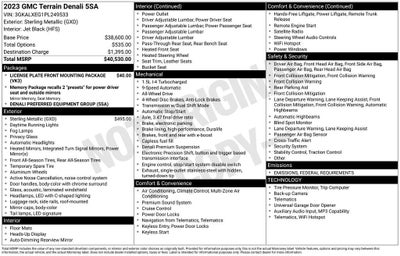 2023 GMC Terrain Denali