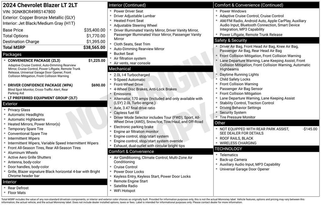 2024 Chevrolet Blazer 2LT