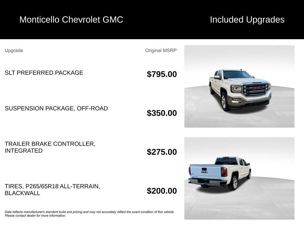 2018 GMC Sierra 1500 SLT