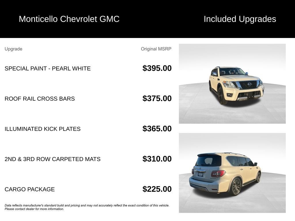 2018 Nissan Armada Platinum