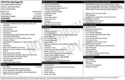 2024 Kia Sportage EX
