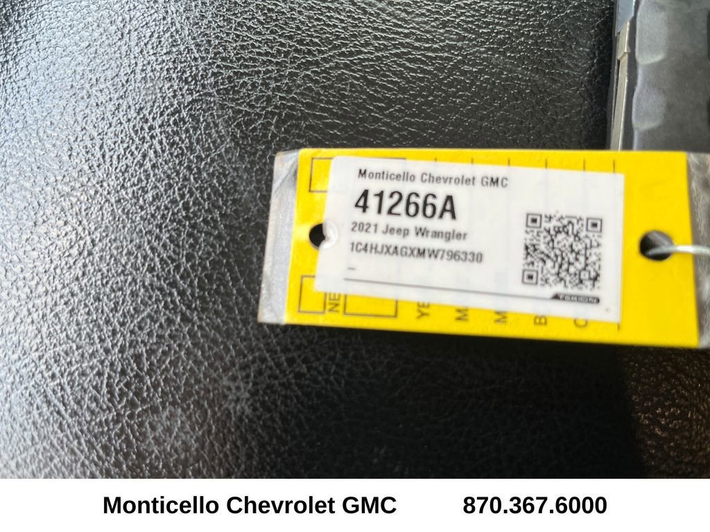 2021 Jeep Wrangler Sport S 4x4