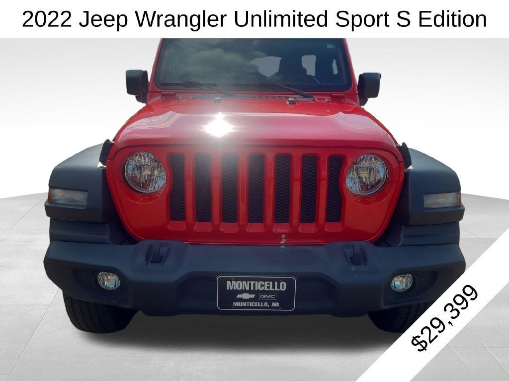 2022 Jeep Wrangler Unlimited Sport S 4x4