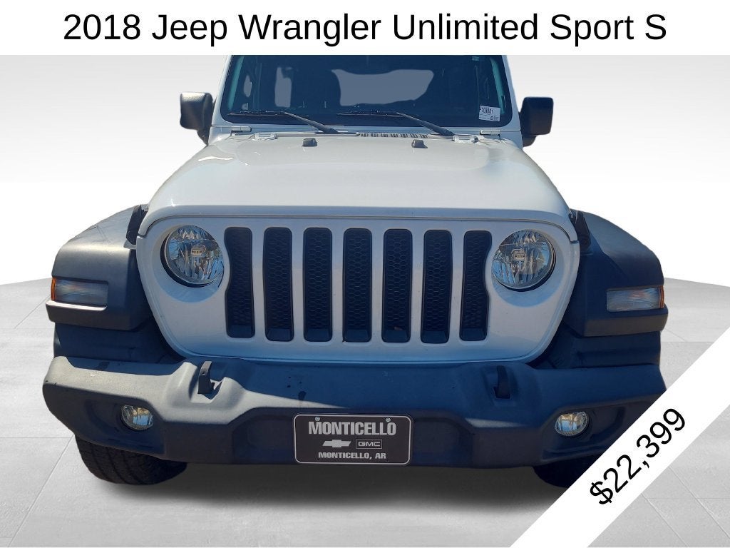 2018 Jeep Wrangler Unlimited Sport S 4x4