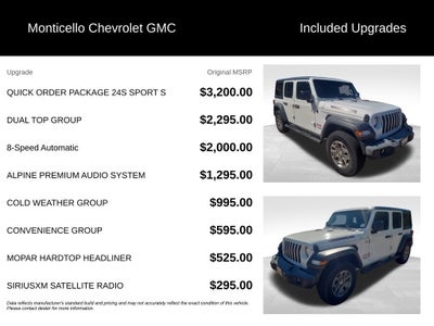 2018 Jeep Wrangler Unlimited Sport S 4x4