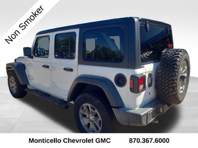 2018 Jeep Wrangler Unlimited Sport S 4x4