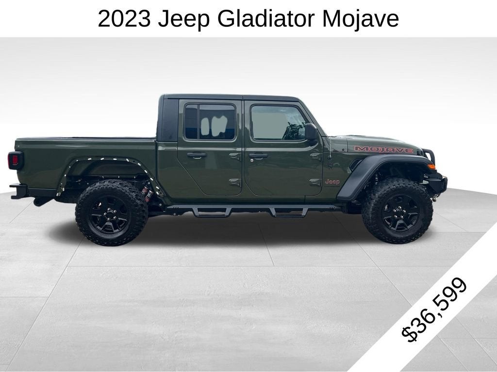 Used 2023 Jeep Gladiator Mojave with VIN 1C6JJTEG0PL562814 for sale in Little Rock