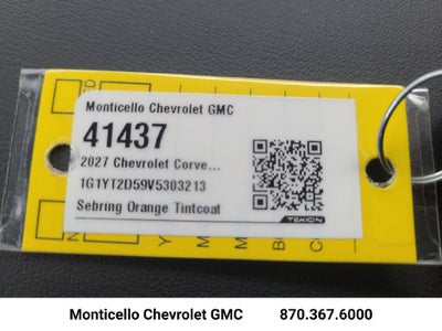 2027 Chevrolet Corvette Grand Sport 2LT