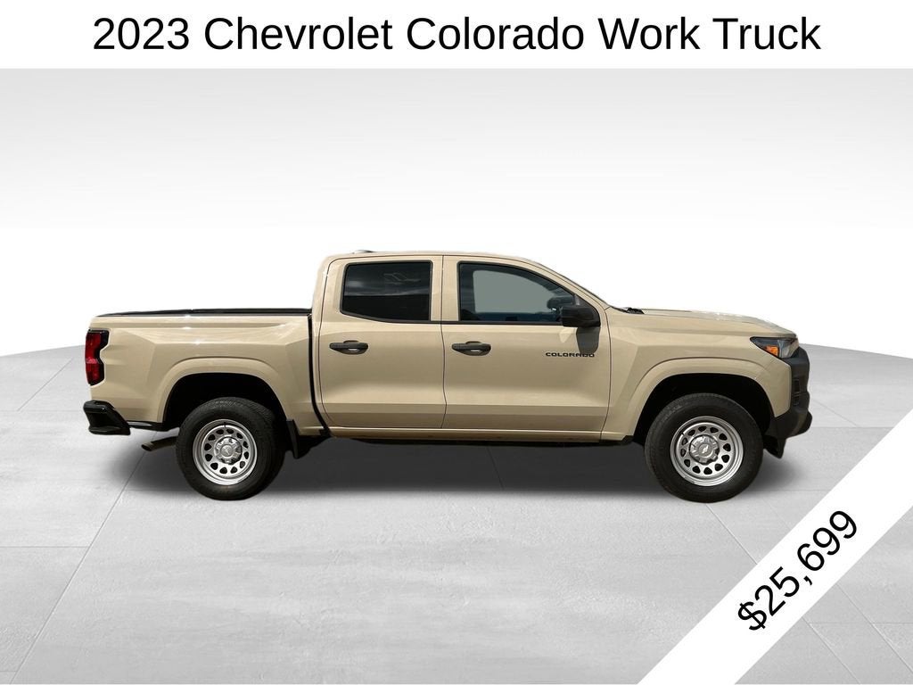 Used 2023 Chevrolet Colorado Work Truck with VIN 1GCGSBEC7P1171341 for sale in Little Rock