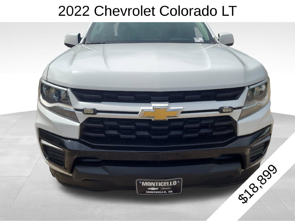 Used 2022 Chevrolet Colorado LT with VIN 1GCHSCEA7N1122114 for sale in Little Rock