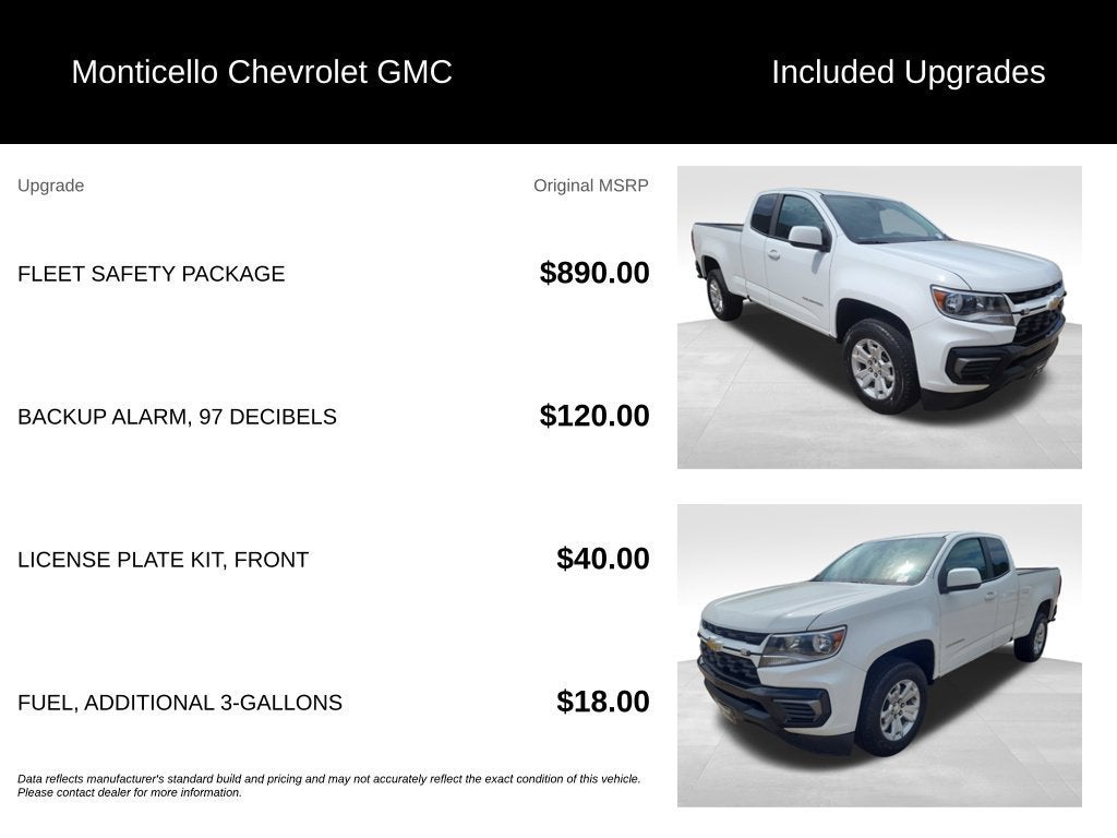2022 Chevrolet Colorado 2WD LT