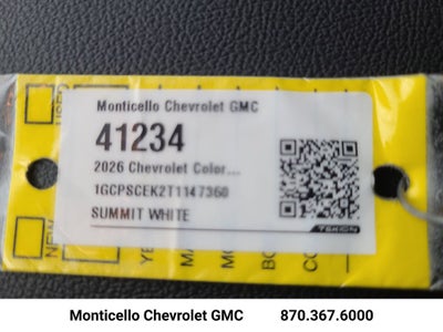 2026 Chevrolet Colorado LT