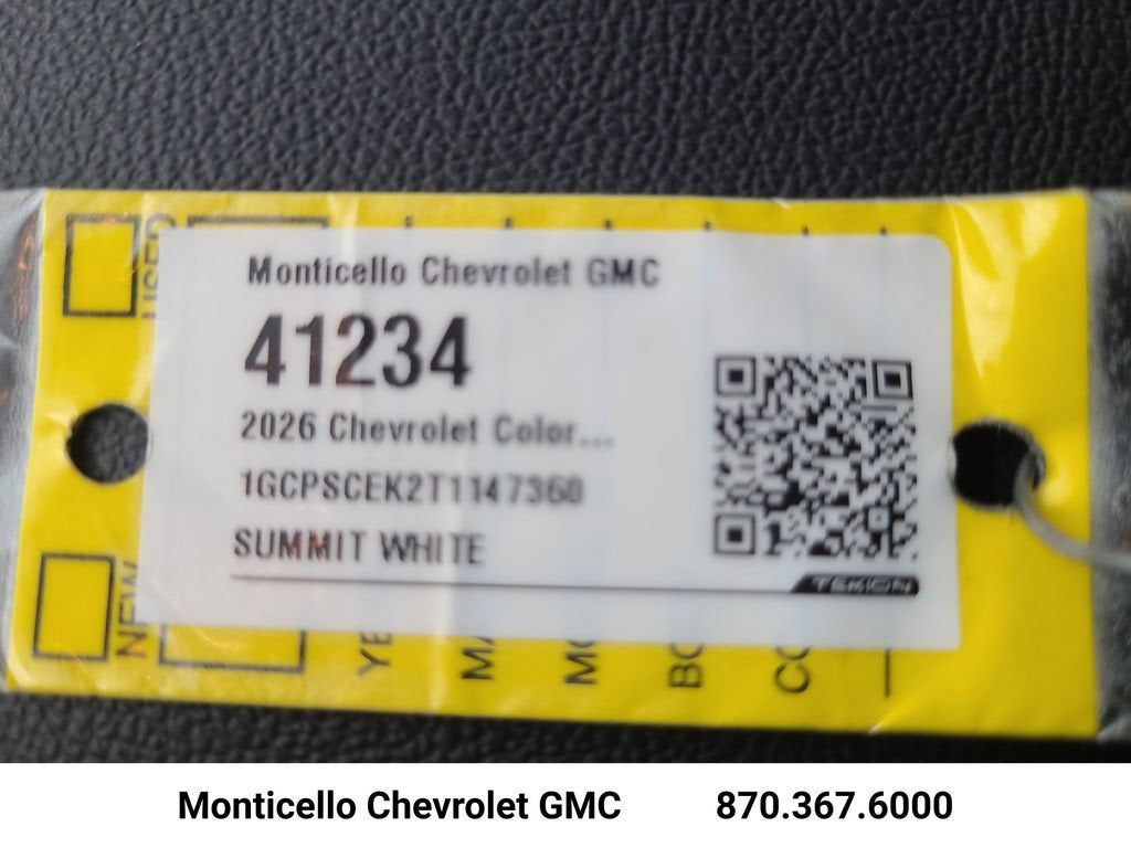 2026 Chevrolet Colorado LT