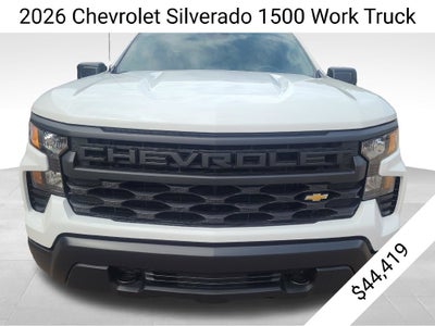2026 Chevrolet Silverado 1500 WT