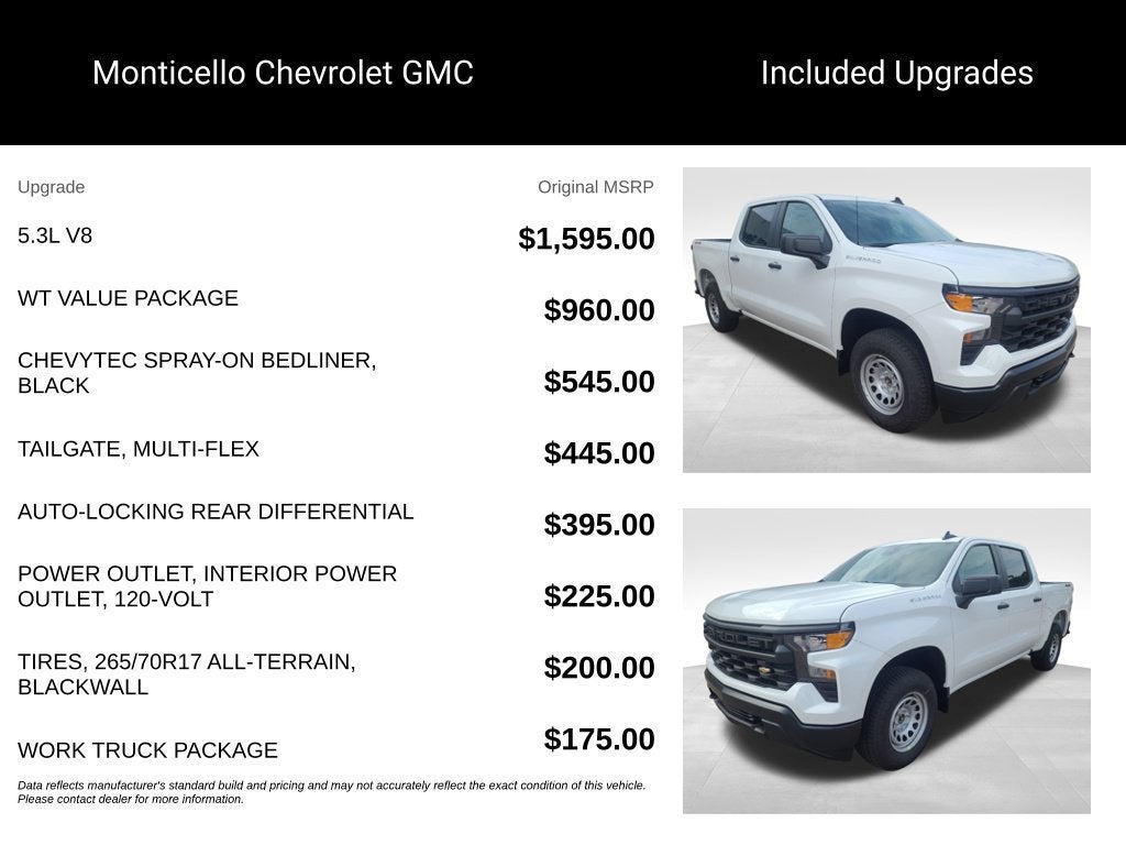 2026 Chevrolet Silverado 1500 WT