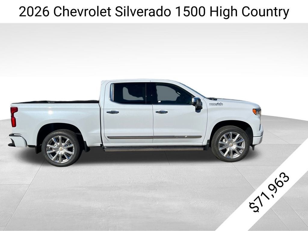 2026 Chevrolet Silverado 1500 High Country