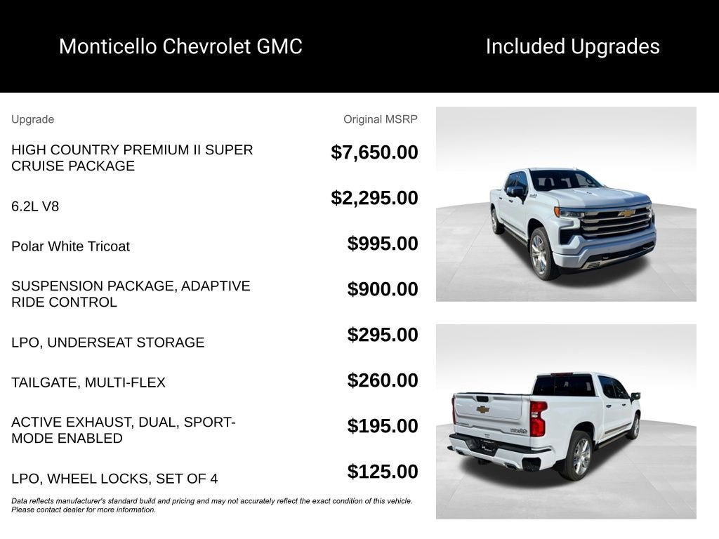 2026 Chevrolet Silverado 1500 High Country