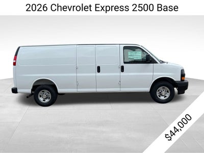 2026 Chevrolet Express Cargo WT