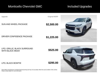 2026 Chevrolet Traverse LT