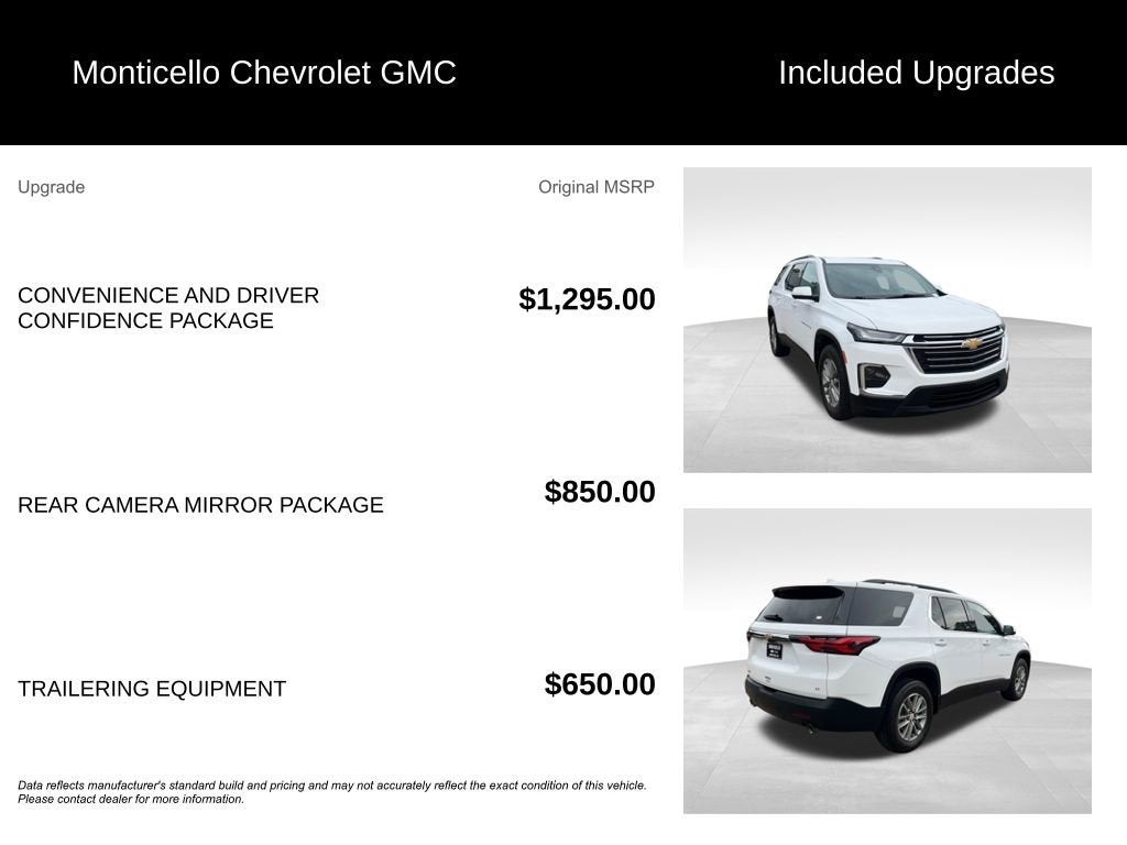2023 Chevrolet Traverse LT Cloth