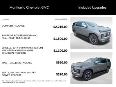 2026 Chevrolet Tahoe LT