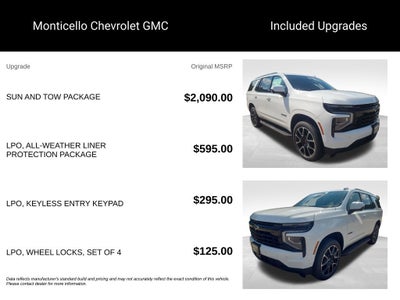 2026 Chevrolet Tahoe RST