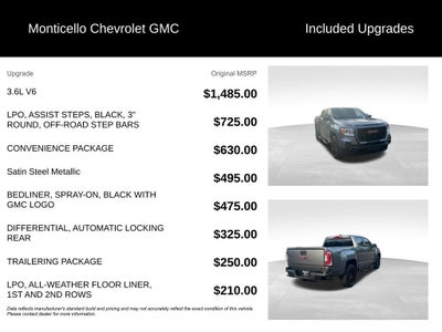 2021 GMC Canyon 2WD Elevation Standard