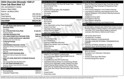 2026 Chevrolet Silverado 1500 LT