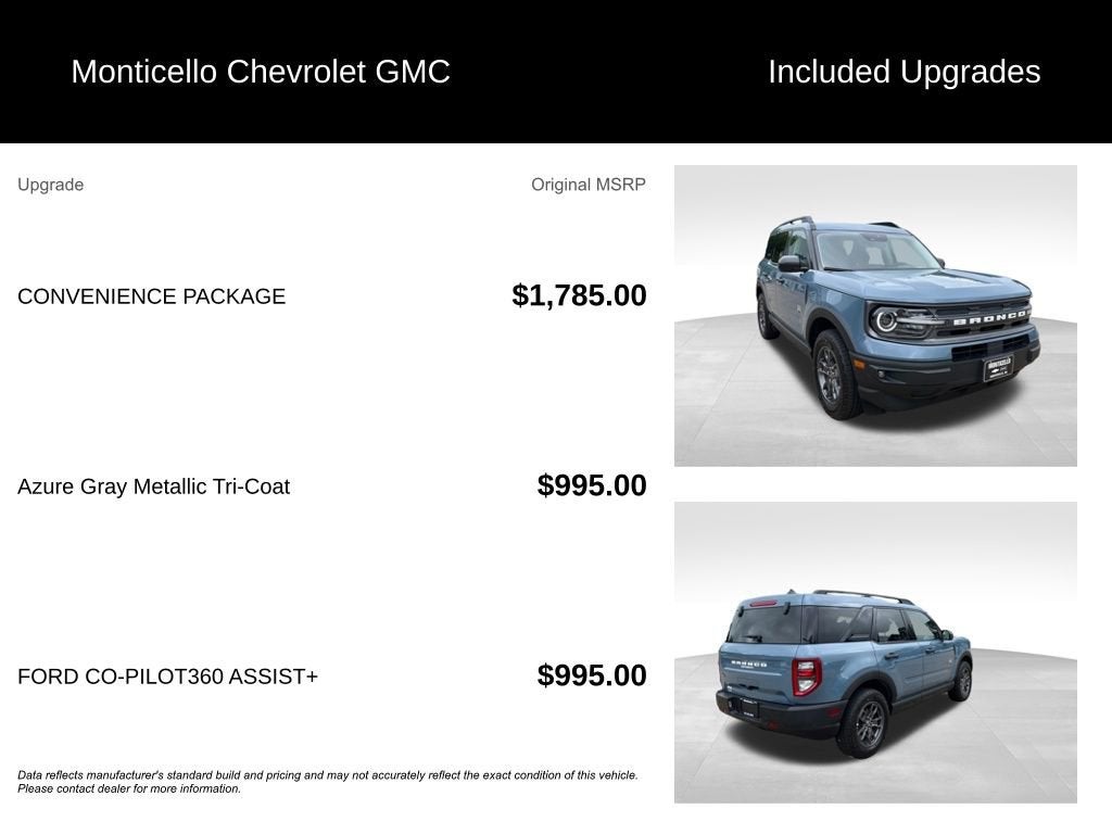 2024 Ford Bronco Sport Big Bend