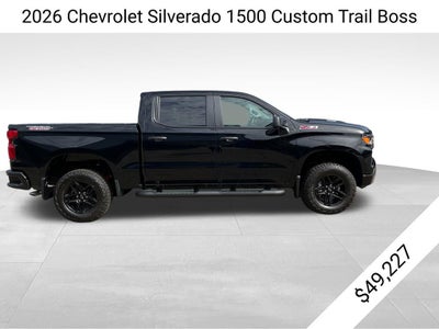 2026 Chevrolet Silverado 1500 Custom Trail Boss