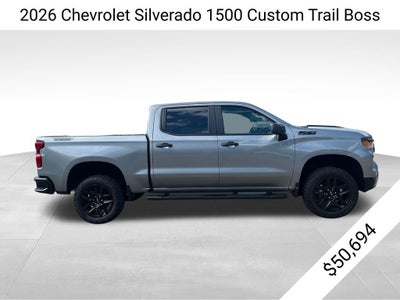 2026 Chevrolet Silverado 1500 Custom Trail Boss