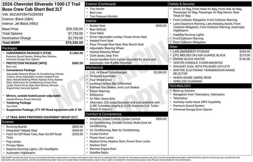 2026 Chevrolet Silverado 1500 LT Trail Boss - Photo 31