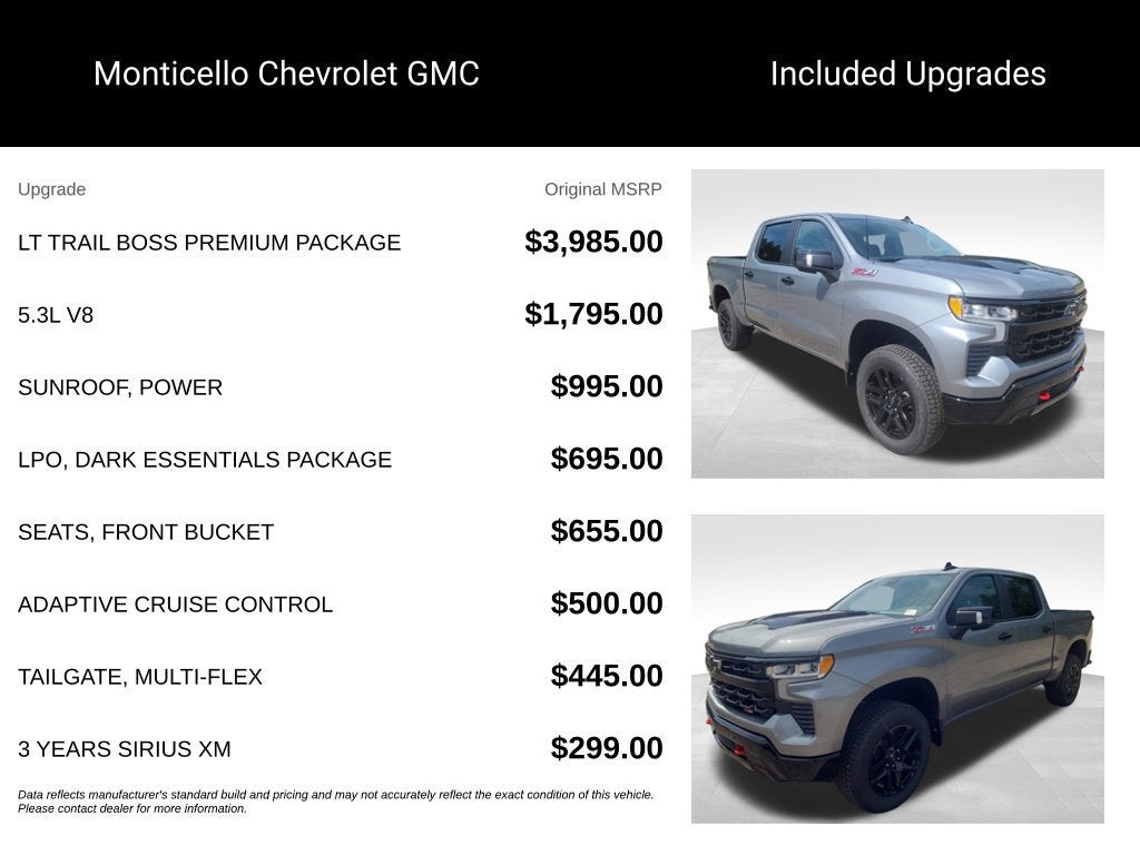 2026 Chevrolet Silverado 1500 LT Trail Boss