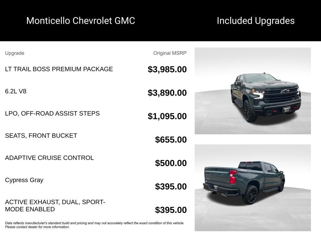 2026 Chevrolet Silverado 1500 LT Trail Boss