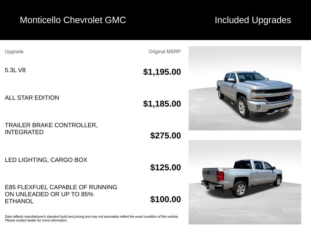 2018 Chevrolet Silverado 1500 LT