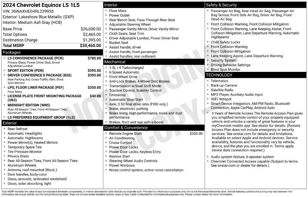 2024 Chevrolet Equinox LS
