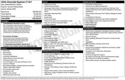 2026 Chevrolet Equinox LT