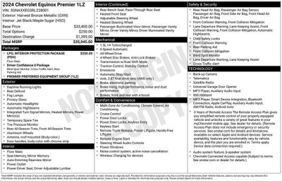 2024 Chevrolet Equinox Premier