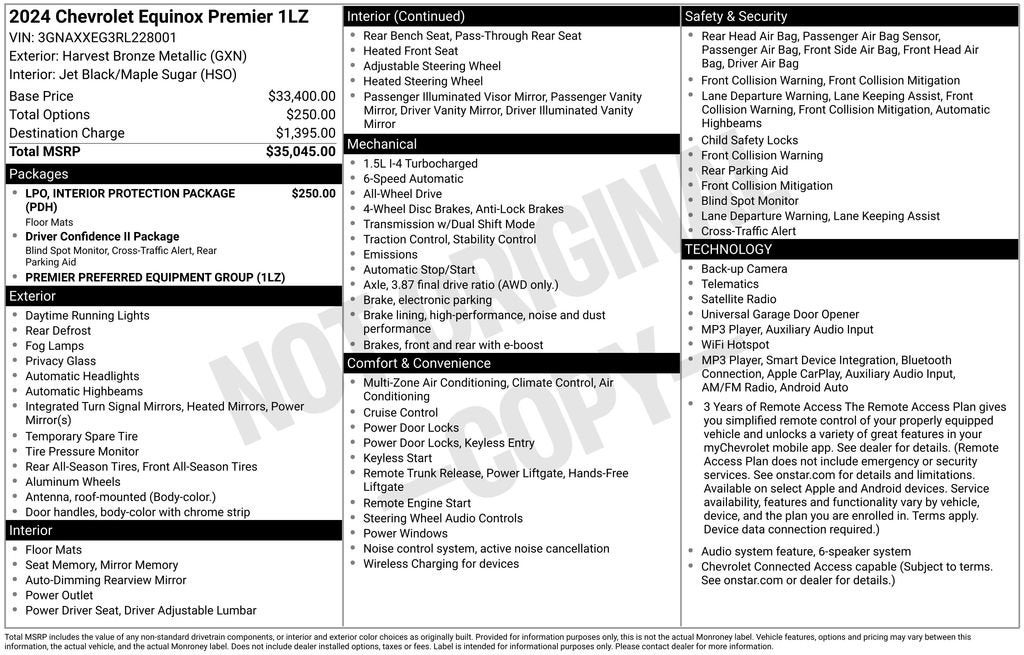 2024 Chevrolet Equinox Premier