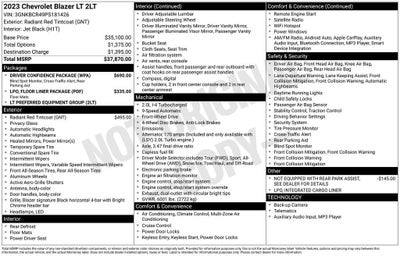 2023 Chevrolet Blazer 2LT