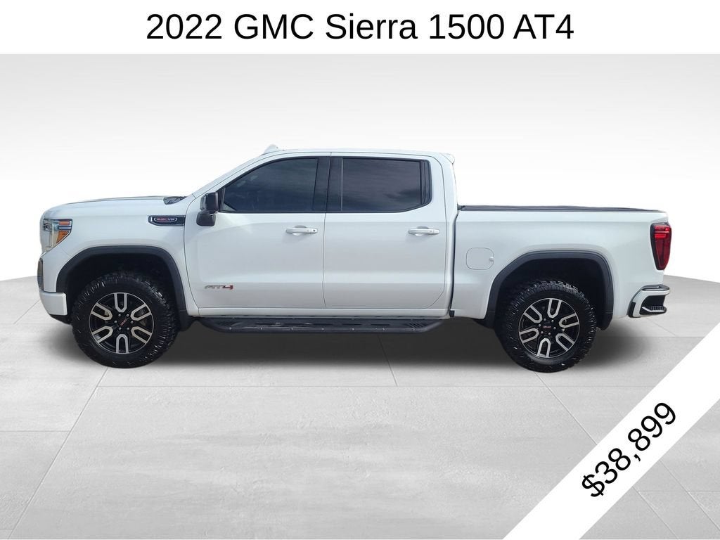 Used 2022 GMC Sierra 1500 Limited AT4 with VIN 3GTP9EEL7NG184537 for sale in Little Rock